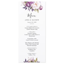 Boda Dusty Purple Lavender Floral Boho
