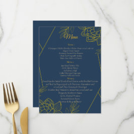 Menú Boda Elegancia Dorada