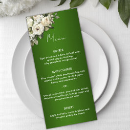 Menú Boda Emerald Elegance