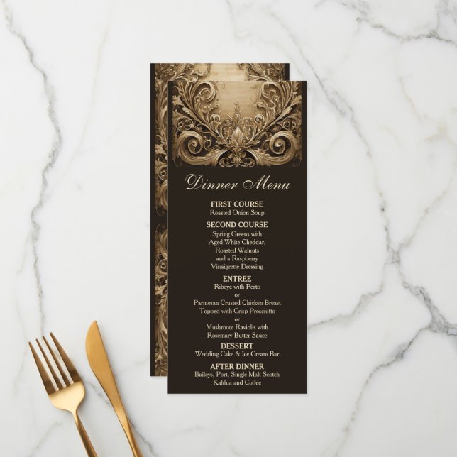 Menú Boda encantador