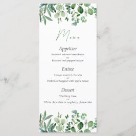 Menú Boda Eucalyptus