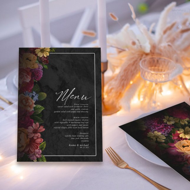 Menú Boda floral de las noches de Sultry ID829 (Subido por el creador)