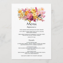 Boda floral rosa y amarilla