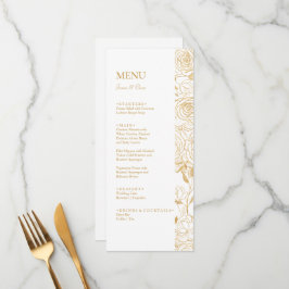 Menú Boda GILDED Blooms