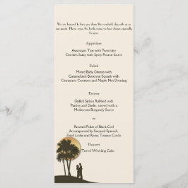Menú Boda Island Paradise
