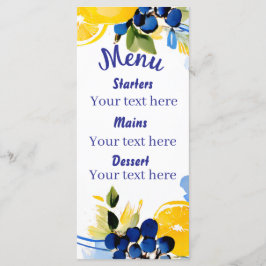 Menú boda La Dolce Vita