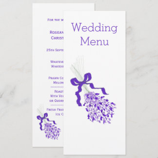 Menú Boda Lavender