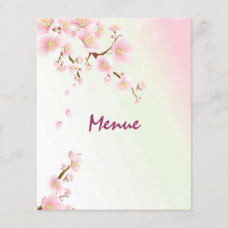 Menú Boda Magnolia Blossom Rosa Y Crema