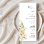 Menú Boda minimalista Ivory Bliss<br><div class="desc">¡Hecho para ti!</div>