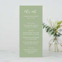 Boda moderno Sydney Sage Green