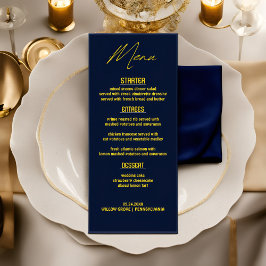 Menú Boda moderno y elegante: saboree los sabores