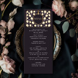 Menú Boda Monograma de Sword & Shield Fantasy Medieval<br><div class="desc">Invite a sus huéspedes bodas con este Monograma Royal Sword & Shield medieval Fantasy. Este diseño es perfecto para parejas que buscan una auténtica fantasía medieval moderna. Personalice el texto, la fuente y los colores para que se ajusten a sus preferencias de diseño. Artículos coincidentes en nuestra tienda para un...</div>
