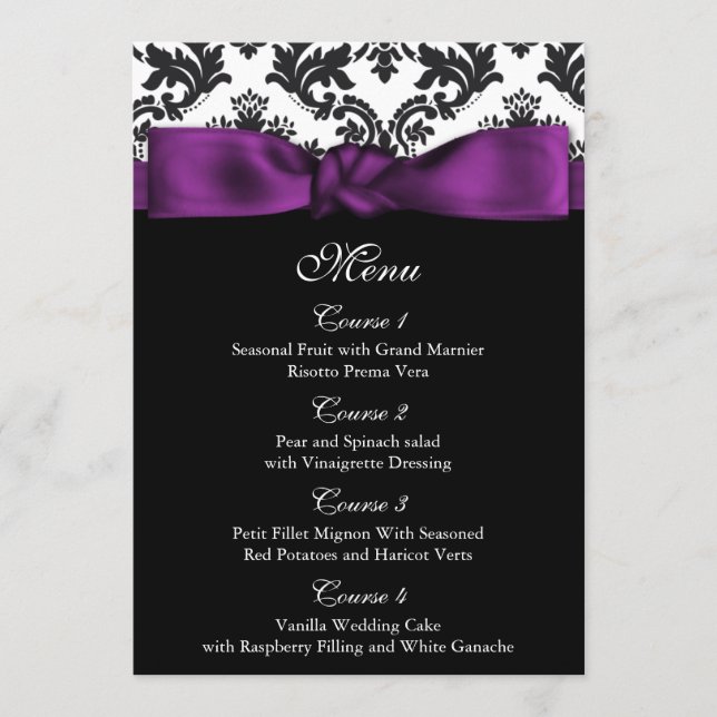 menú boda morado de damasco (Anverso)