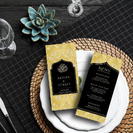 Menú Boda musulmana de Royal Golden Damask