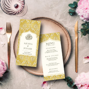 Menú Boda musulmana de Royal Golden Damask