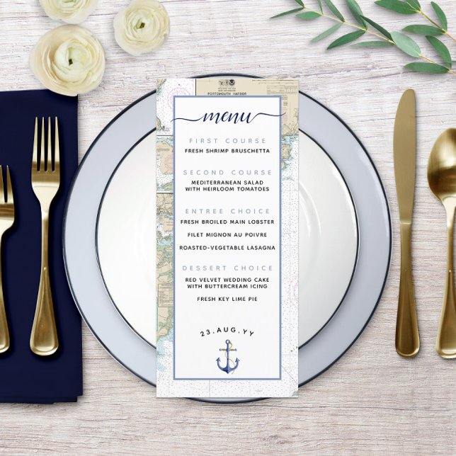 Menú Boda o evento auténtico tradicional ⚓ (Traditional Authentic Nautical ⚓ Wedding or Event Menu
)