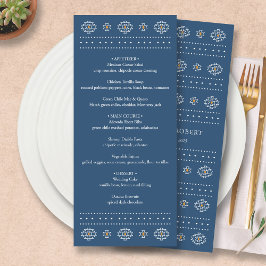 Menú Boda occidental, carta de menú de Rio Rancho