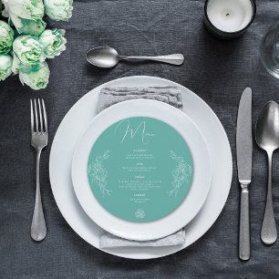Menú Boda Peony Elegance
