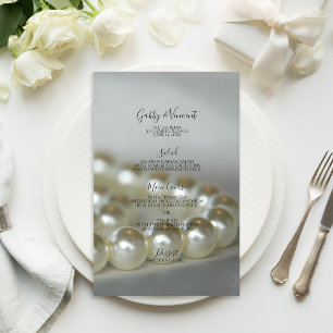 Menú Boda Perlas Blancas