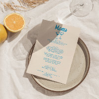 Boda retro trenzado a mano de estilo francés azul 