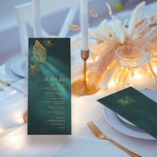 Menú Boda Romance Moonlight Emerald Gr ID881