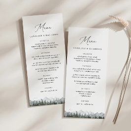 Menú Boda Rústico de Pinos de Montaña