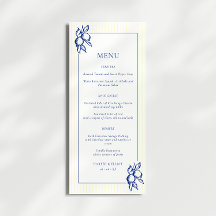 Boda Simple de Doodles de Limones Azules y Amarill