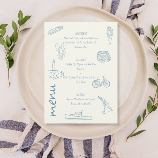 Menú boda Summer New England (Subido por el creador)