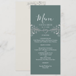 Menú Boda Verde Salvia