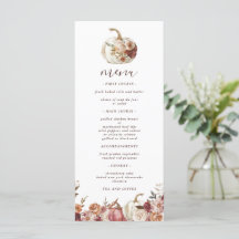 Boho Calabaza Bloom Otoño Cumpleaños