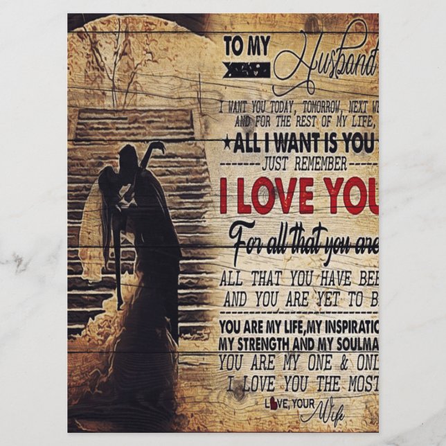 Menú Bonitas Citas A Mi Esposo | Esposo presente (Anverso)