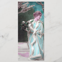 Menú Bonne Annee Bookmark