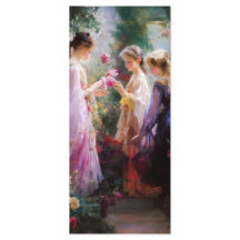 BookmTres chicas jugando en el jardín