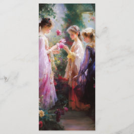 Menú BookmTres chicas jugando en el jardín