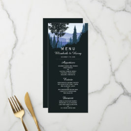 Menú Bosque de bosques azules, Boda ruso
