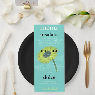 Menú BRIDE & CO Autumn Bride Sunflower Shower Fiesta