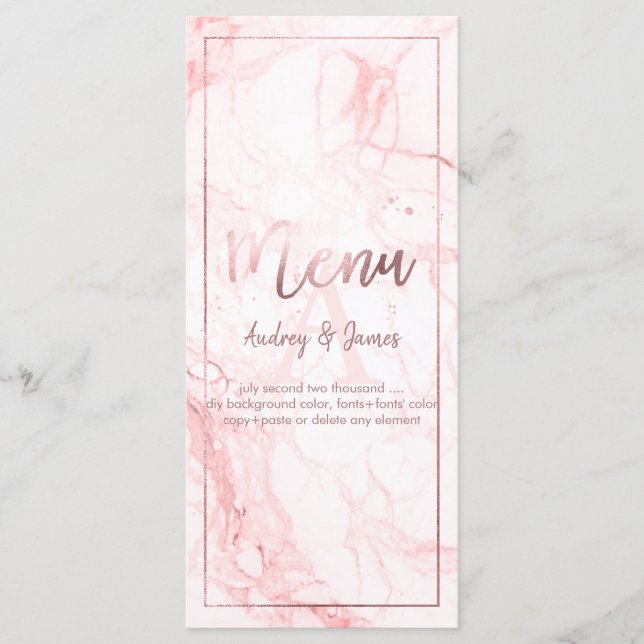 Menú Brillante PixDezines/Faux Gold/Marble (Anverso)