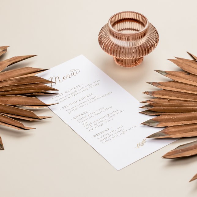 Menú Brunch Neutral Boho Baby (Subido por el creador)