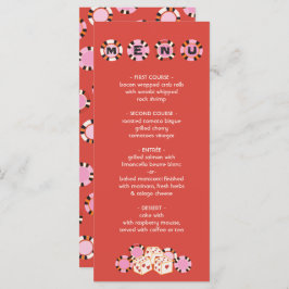 Menú bufé de Boda de dados de Chip de Las Vegas