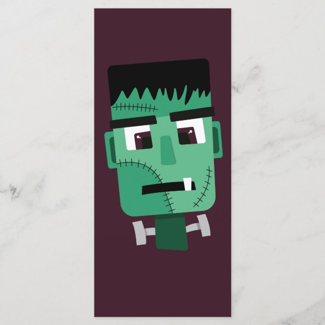 Menú Cabeza del Monstruo de Frankenstein (Anverso)