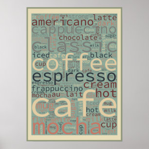 Menú Café Arte de palabra