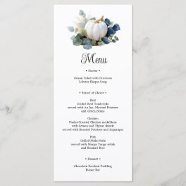 Menú Calabazas blancas y verduras eucaliptas Ducha de n