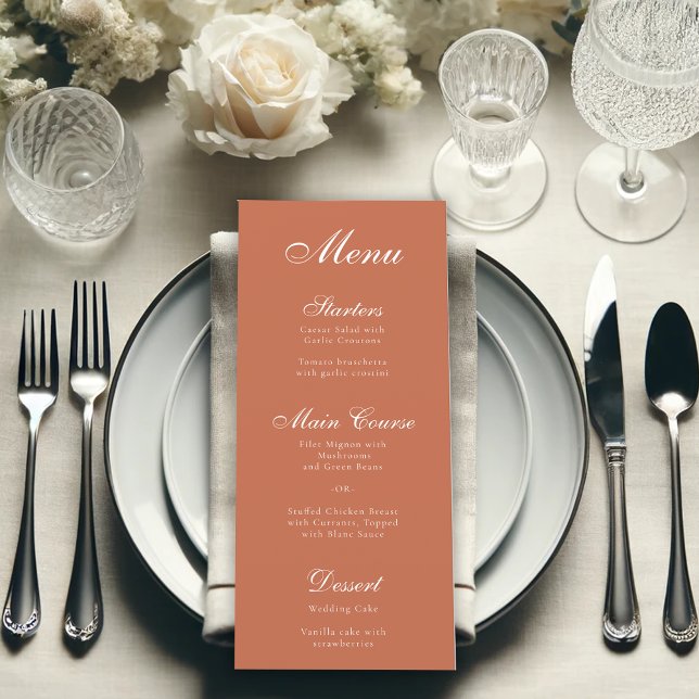 Menú Caligrafía de escritura simple y elegante de terra (Subido por el creador)