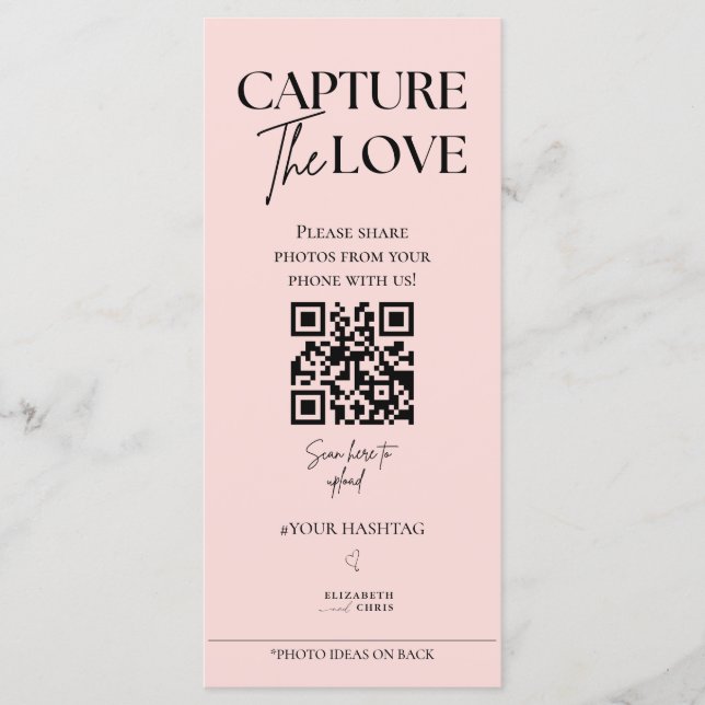 Menú Captura El Juego De Boda De Fotografía Oculta Expl (Anverso)