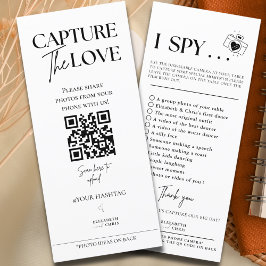 Menú Captura El Juego De Boda De Fotografía Oculta Scav