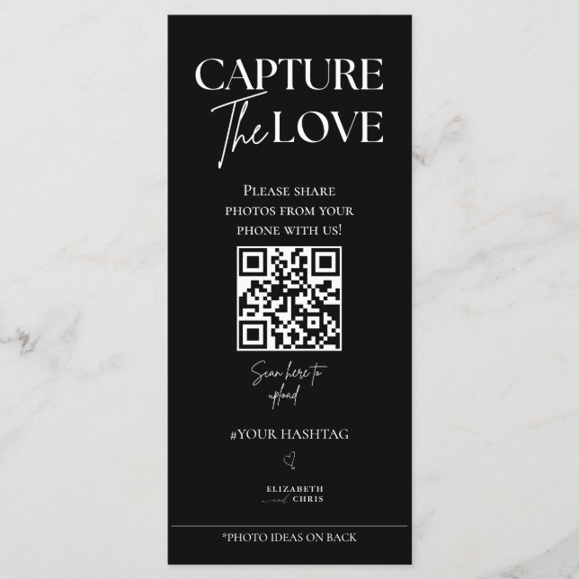 Menú Captura El Juego De Boda De Fotos I Spy Capture Th (Anverso)