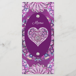 Menú Cardinal red Rosace