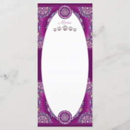 Menú Cardinal Red Rosace