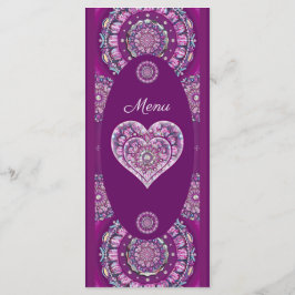 Menú Cardinal red Rosace