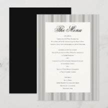 Cena elegante clásica crema negra blanca Boda